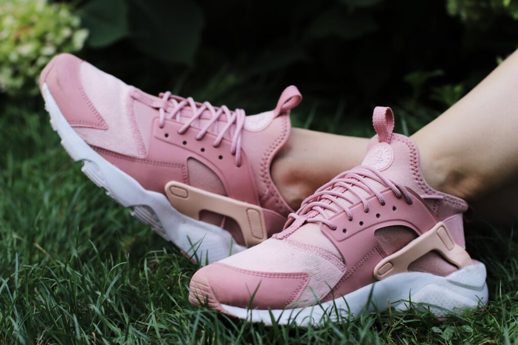 Pink Bape Shoes